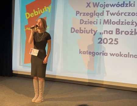 Wokalny sukces na Brożka – gratulacje dla Ani! 