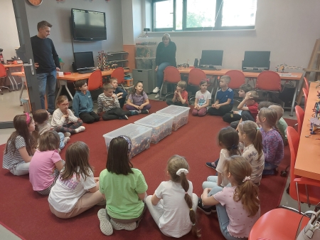Pierwszaki z 1c znów w MultiCentrum!