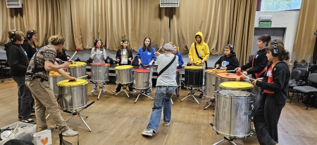 Warsztaty muzyczne klasy 7D ''Batucada''
