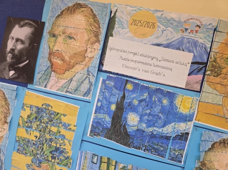Zabawa ze sztuką – Vincent van Gogh oczami dzieci .