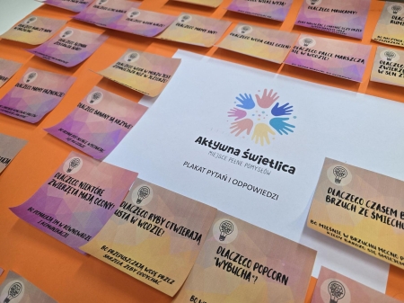 ''Ciekawe pytania - zaskakujące odpowiedzi'' - Aktywna Świetlica