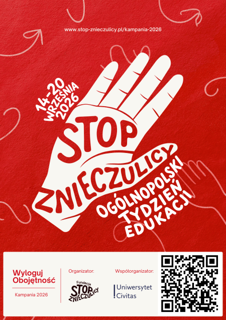 Nasza szkoła dołącza do kampanii społecznej „STOP Znieczulicy: Wyloguj Obojętność”
